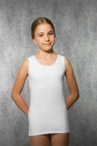 Picture of GIRLS TANK TOP WHITE